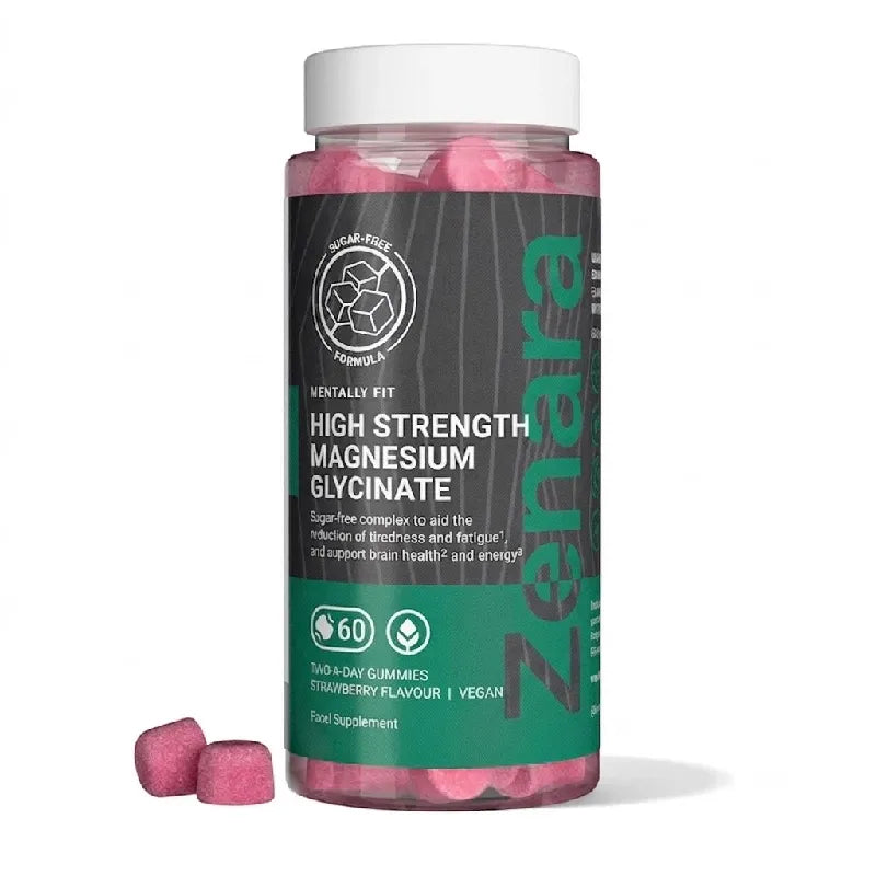 High Strength Magnesium Glycinate Gummies for Calm, Sleep & Muscle