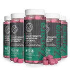 High Strength Magnesium Glycinate Gummies for Calm, Sleep & Muscle